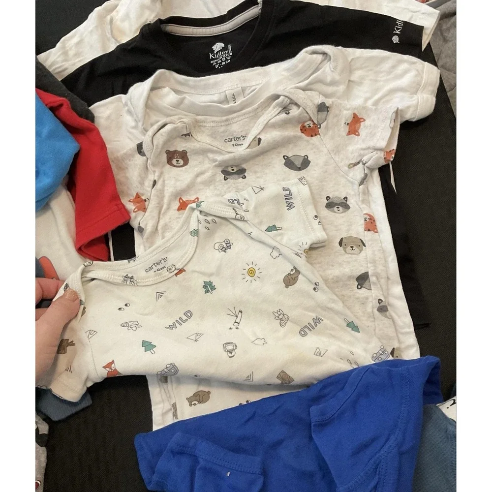 Mixed Brands 24pc Clothes Lot Boys 18 months Multicolor Paw Patrol Mario Outfits